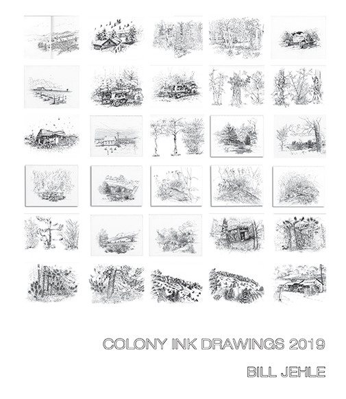 colony ink drawings cover jpg, Bill Jehle