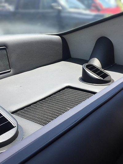 DB6 normalair airconditioner vent for Aston Martin DB6 trunk mounted airconditioners 2